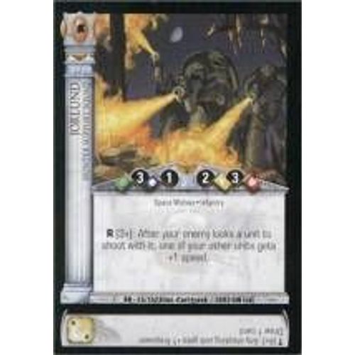 Horus Heresy Ccg - Jorlund - Escouade De Chasseurs Auxiliaires 25/152 (Base Set)