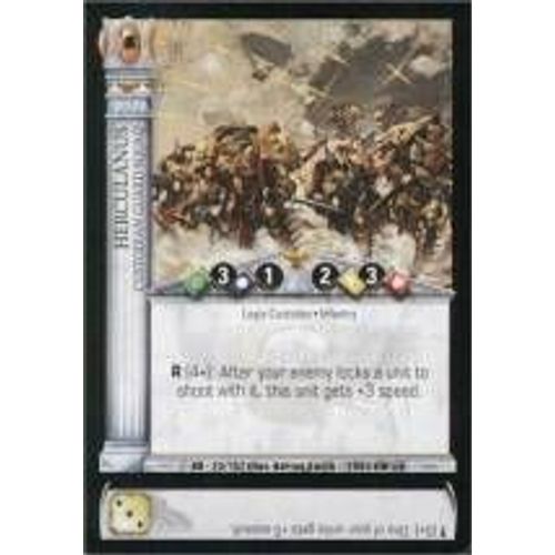 Horus Heresy Ccg - Herculanus - Escouade Custodienne 23/152 (Base Set)