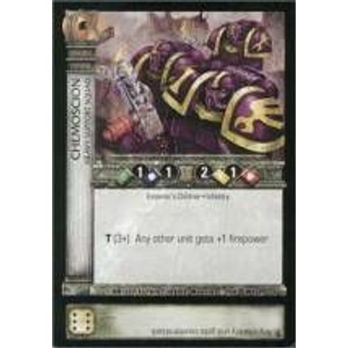 Horus Heresy Ccg - Chemoscion - Escouade De Soutien 112/152 (Base Set)