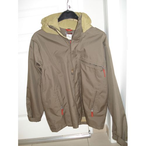 Coupe-Vent Kaki Quechua - Taille 14 Ans