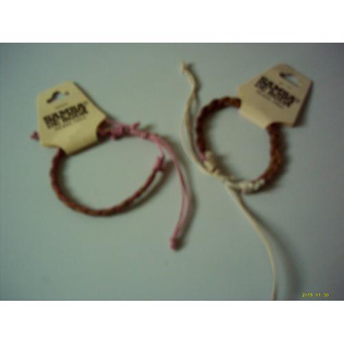 Bracelet Fantaisie Pour Enfant Fille. Lot De 2 Bracelets.