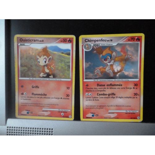 Ouisticram 50pv (76/130) + Chimpenfeu 70pv (56/130) 