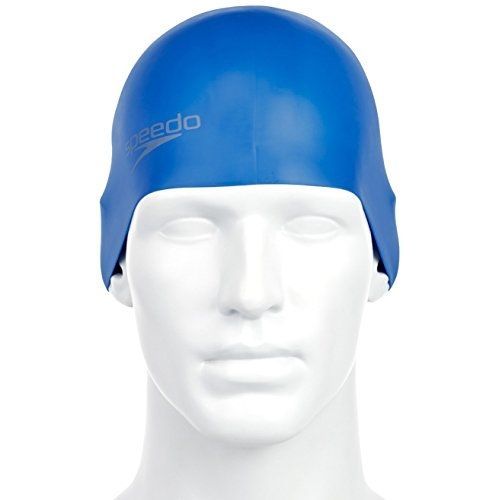 Speedo Moulded Bonnet Bleu