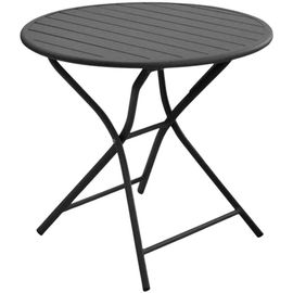 Table De Jardin Ronde En Aluminium 2 Personnes Globe
