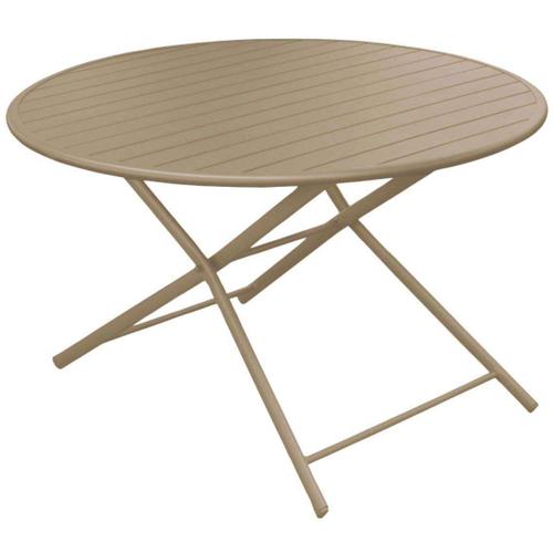 Table De Jardin Ronde En Aluminium 4 Personnes Globe