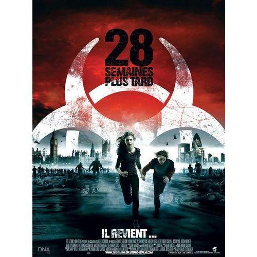 28 Semaines Plus Tard (28 Weeks Later) - Veritable Affiche De Cinéma Pliée - Format 120x160 Cm - De Juan Carlos Fresnadillo Avec Robert Carlyle, Rose Byrne, Jeremy Renner, Catherine Mccormack - 2007