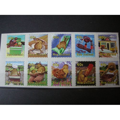 Nouvelle Zélande Timbres Oiseaux