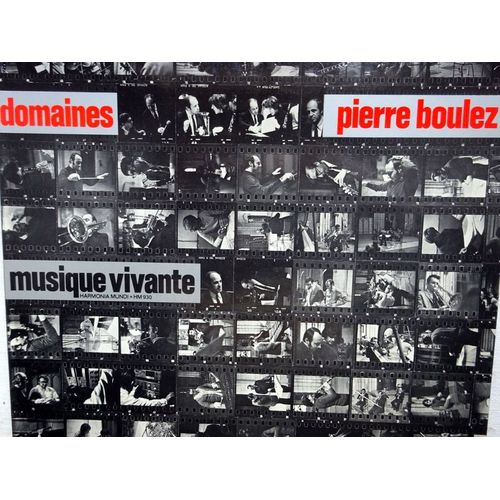 Pierre Boulez- Domaines- Musique Vivante