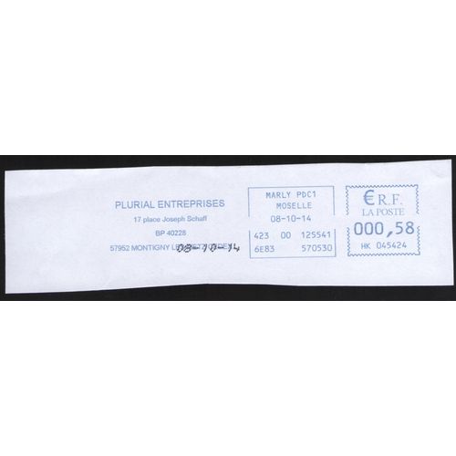 France Ema Empreinte Postmark Plurial Entreprises Logements 57952 Montigny Lès Metz