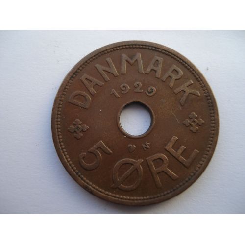 5 Ore Danemark 1929