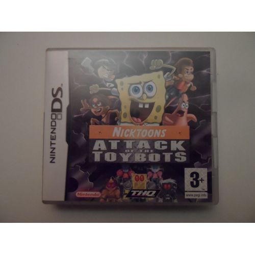 Nicktoons Attack Of The Toybots - Bob L'éponge Contre Les Robots Jouets - Import Anglais Nintendo Ds