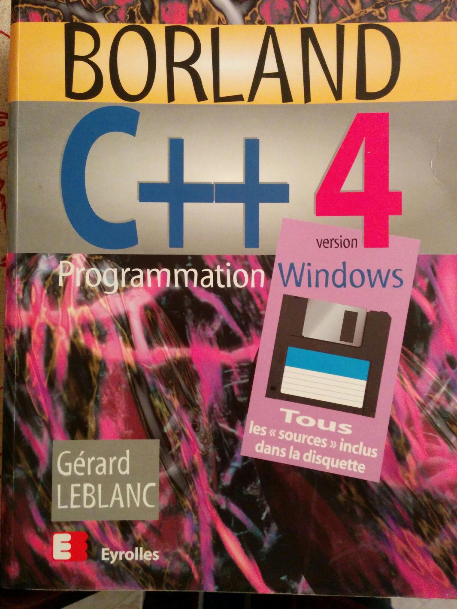 Borland C++ Version 4, Programmation Windows, Edition 1994