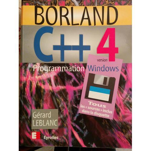 Borland C++ Version 4, Programmation Windows, Edition 1994