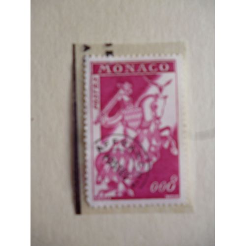 Timbre"Monaco : Chevalier".