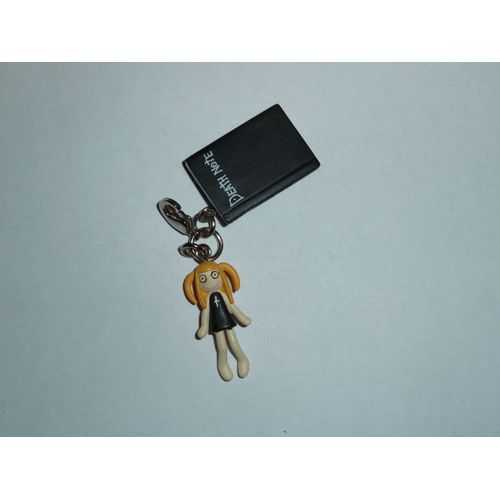 Strap Porte-Clé De Collection Rare Manga Death Note : Livre Et Poupée Misa