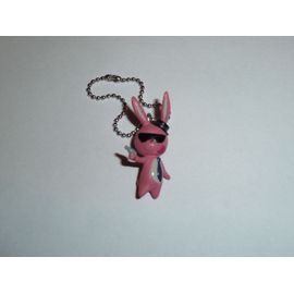 Porte Clé Strap De Collection Rare Manga D.Gray-Man : Lapin Rose Yoshi