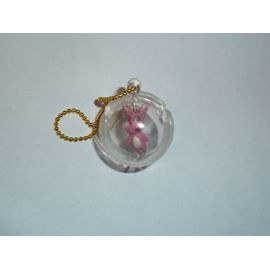 Porte Clé Strap Manga De Collection Rare D.Gray-Man : Yoshi Lapin Rose