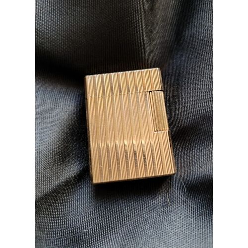 Briquet Dupont Ligne 1 Plaqué Or 20u