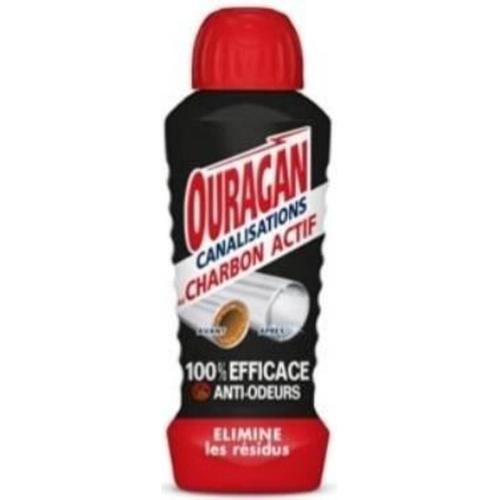 Nettoyant canalisations charbon actif Ouragan 700ml