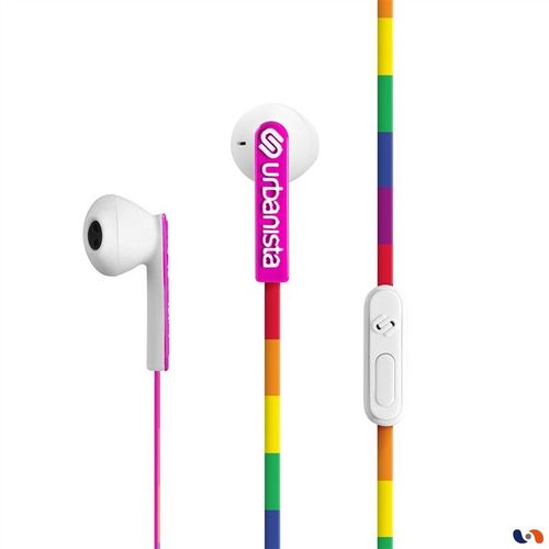 Ecouteurs intra-auriculaires URBANISTA - San Francisco Lucky Rainbow (arc-en-ciel)