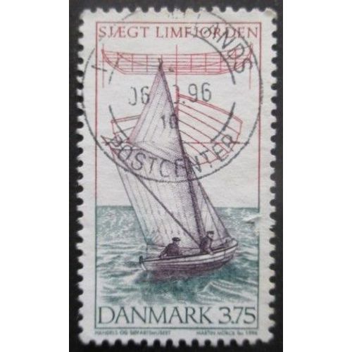 Danemark N°1131 Voilier Oblitéré