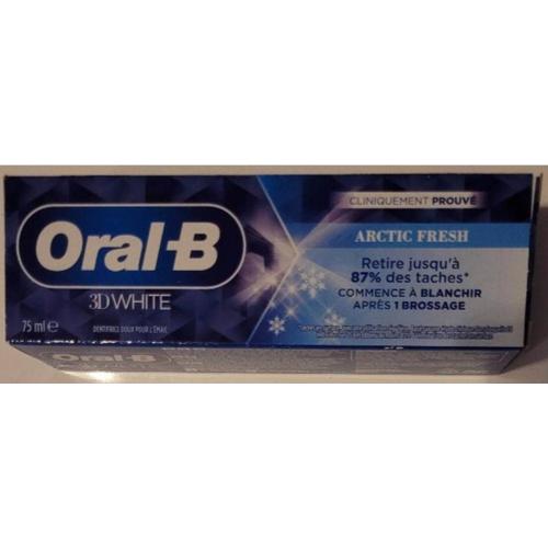 Dentifrice Oral-B 3d White Arctic Fresh 75ml 