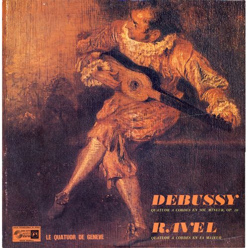 Claude Debussy : Quatuor À Cordes En Sol Mineur ; Maurice Ravel : Quatuor À Corde En Fa Majeur ( Guilde Internationale Du Disque   Sms 2510)