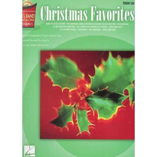 Christmas Favorites: Tenor Sax [With Cd]