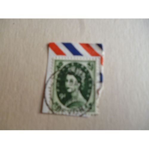 Timbre"Royaume-Uni: Reine Elisabeth".1968.