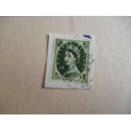Timbre"Royaume-Uni: Reine Elisabeth".1968.