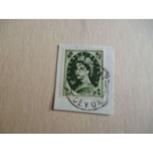 Timbre"Royaume-Uni: Reine Elisabeth".1968.