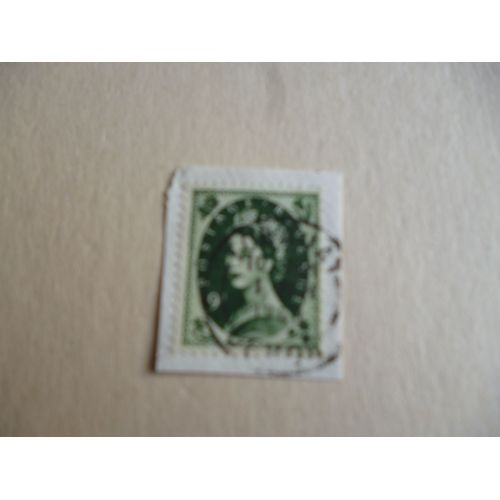 Timbre"Royaume-Uni: Reine Elisabeth".1968.