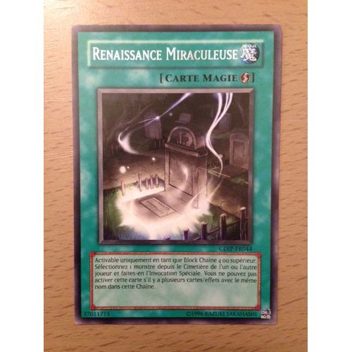 Renaissance Miraculeuse Cdip-Fr044 Rare 2ème Edition