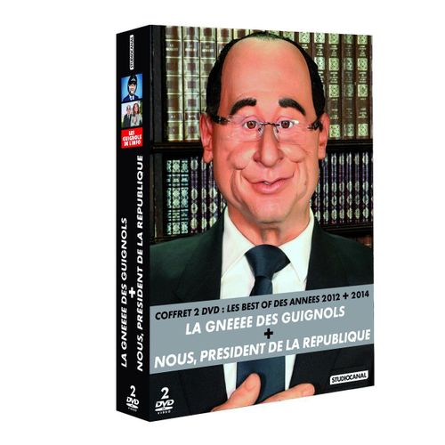 Coffret Guignols De L'info - Best Of 2012/2014 - Nous, Président De La République + La Gnééé Des Guignols