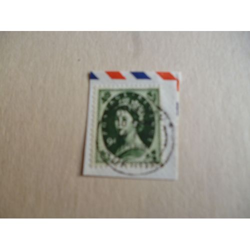 Timbre"Royaume-Uni: Reine Elisabeth".1968.