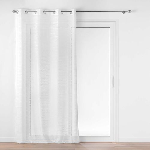 Voilage Maille Apolline - 140 X 240 Cm - Blanc