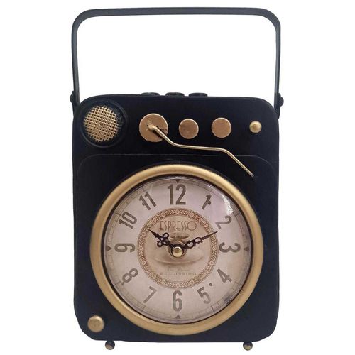 Horloge à poser vintage tourne disque