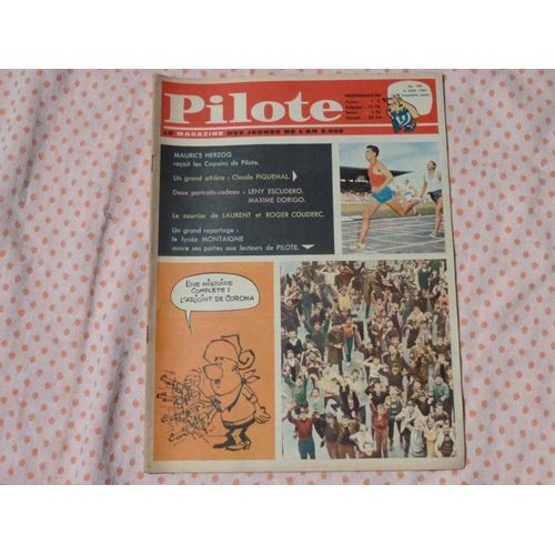 Pilote N° 189 : Le Magazine Des Jeunes De L'an 2000