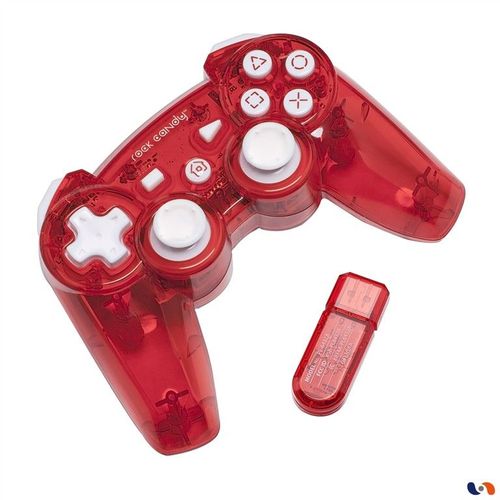 Manette Sans Fil Rock Candy Pour Ps3 - Modèle Rouge