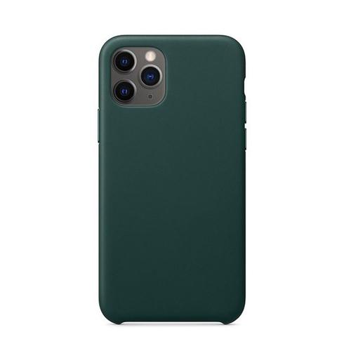 Coque Iphone 11 Pro Max Silicone Liquide Vert Forêt