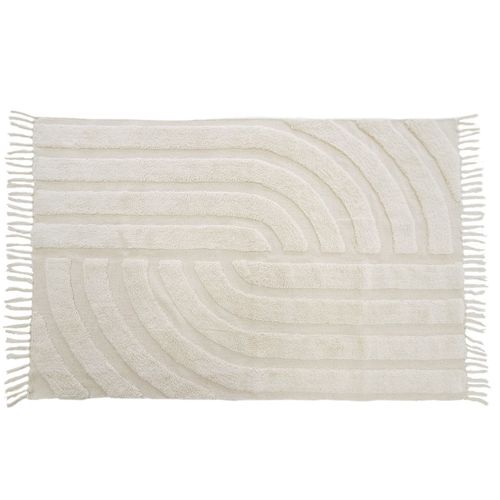 Tapis Déco À Franges En Coton Tufté