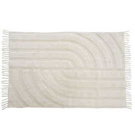 Tapis Déco À Franges En Coton Tufté