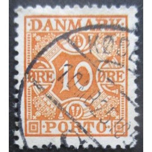 Danemark Taxe N°30 Oblitéré