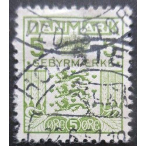Danemark Taxe N°34 Oblitéré