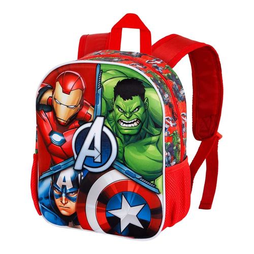 Sac à dos 3D Petit - Marvel Avengers Massive - Multicolore - Taille Unique