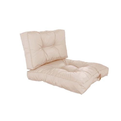 Coussins Pour Salon De Jardin Capitonné 50x50cm Beige