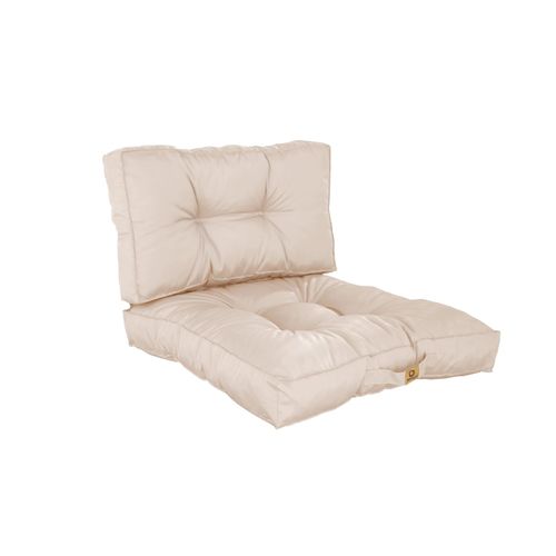 Coussins Pour Salon De Jardin Capitonné 60x60cm Beige