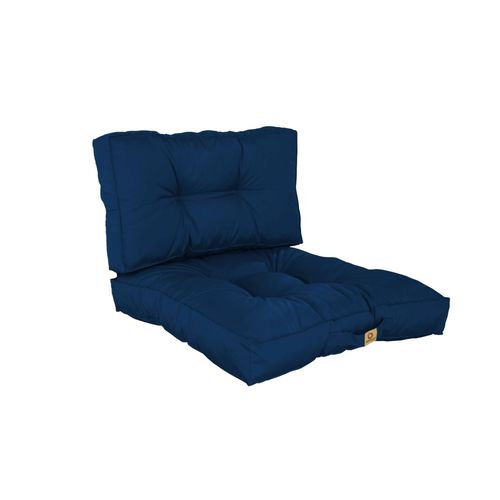 Coussins Pour Salon De Jardin Capitonné 50x50cm Bleu Petrole