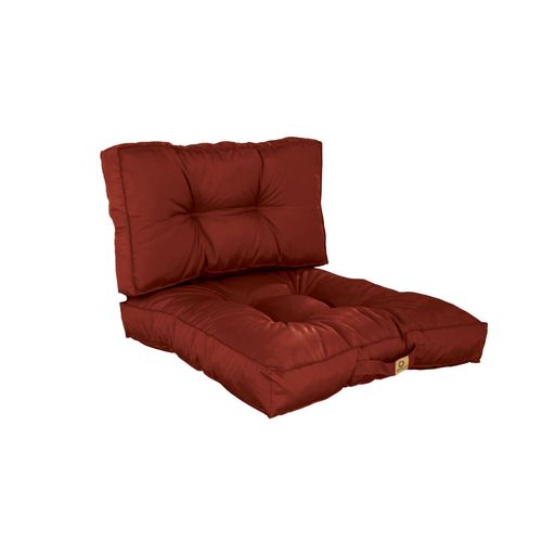 Coussins Pour Salon De Jardin Capitonné 50x50cm Terracotta