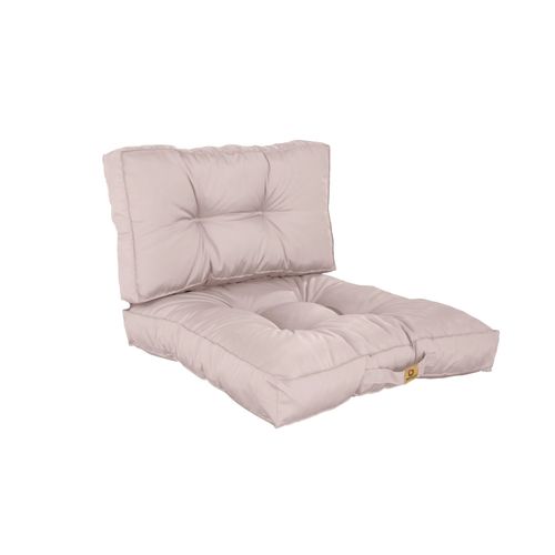 Coussins Pour Salon De Jardin Capitonné 60x60cm Gris Galet